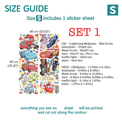 Cars Wall Decal 91.22