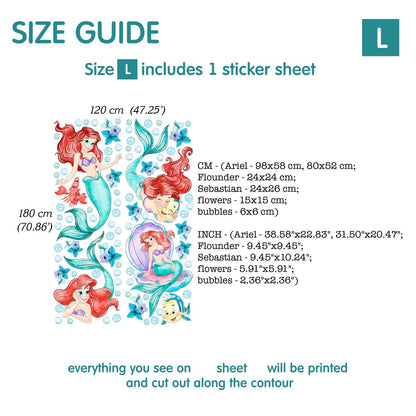 Princess Wall Decal 1.50