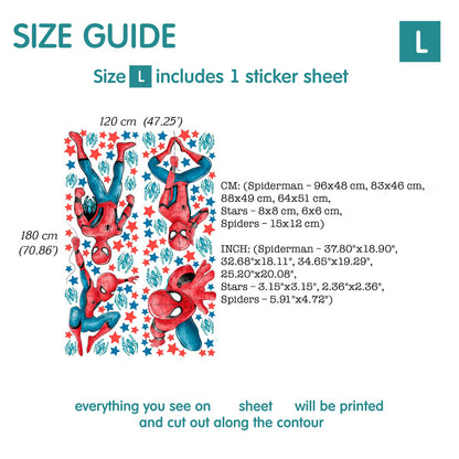 Superhero Wall Decal 1.17