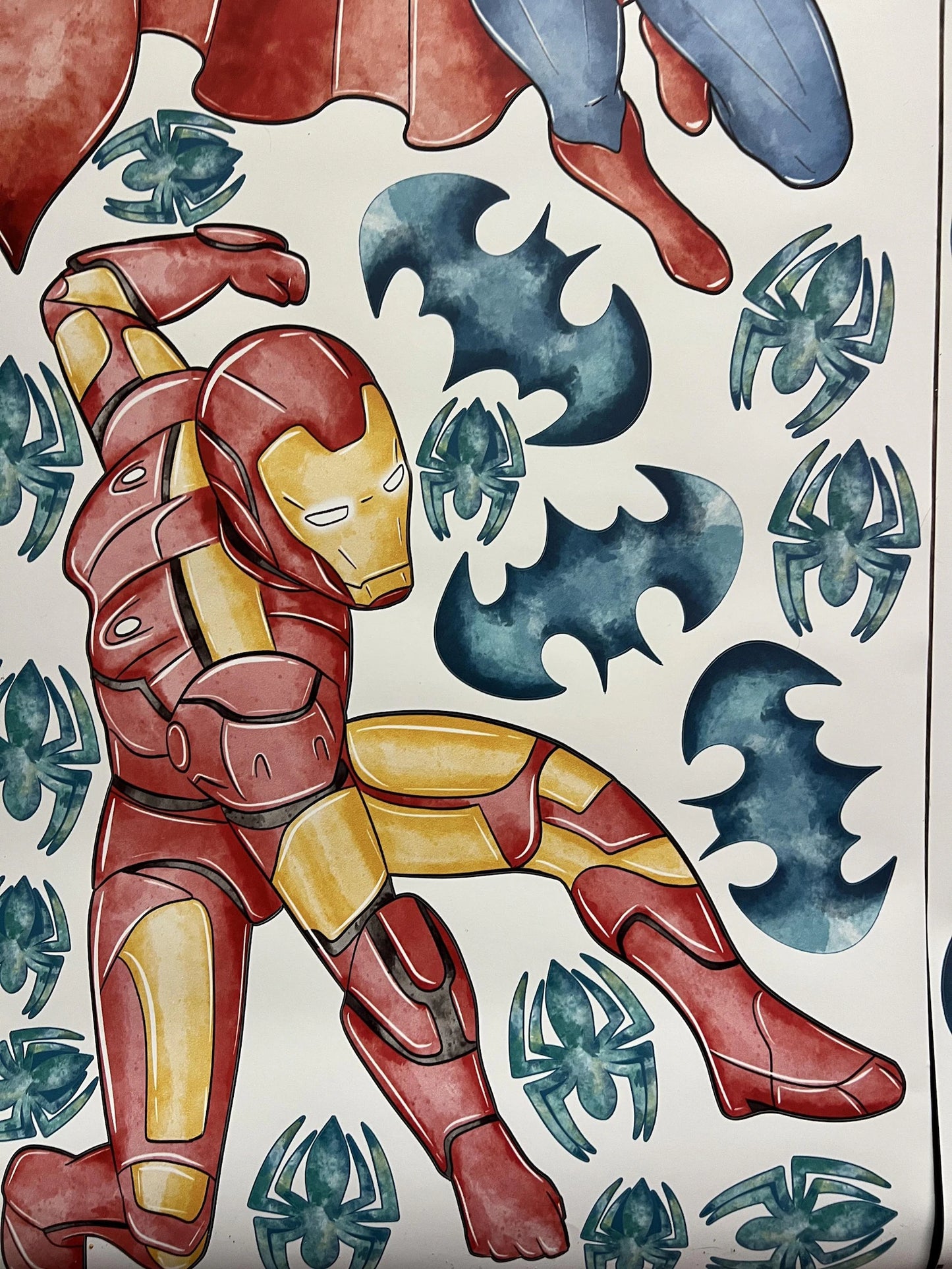 Superhero Wall Decal 1.13