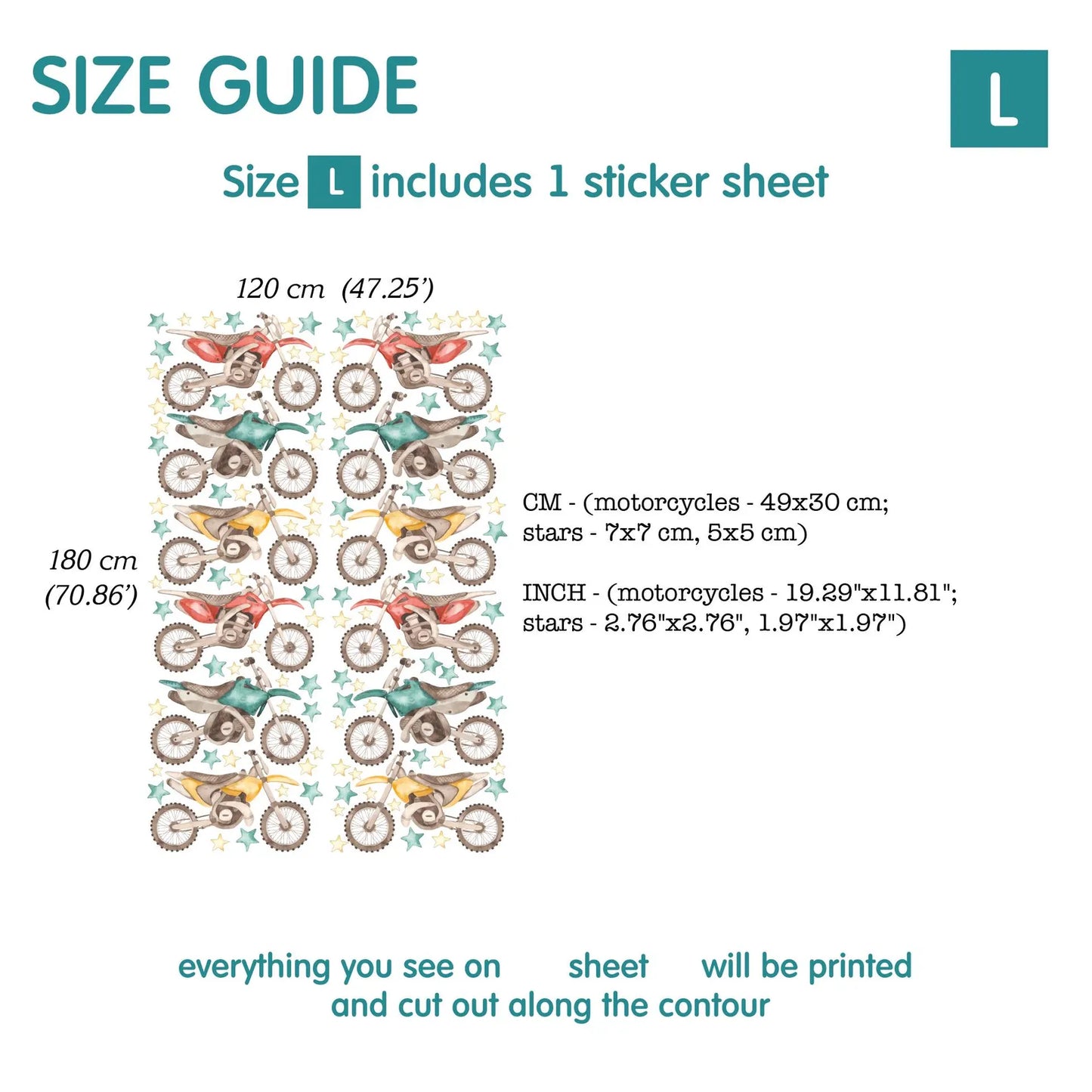 Motorcycle Wall Decals 4.2