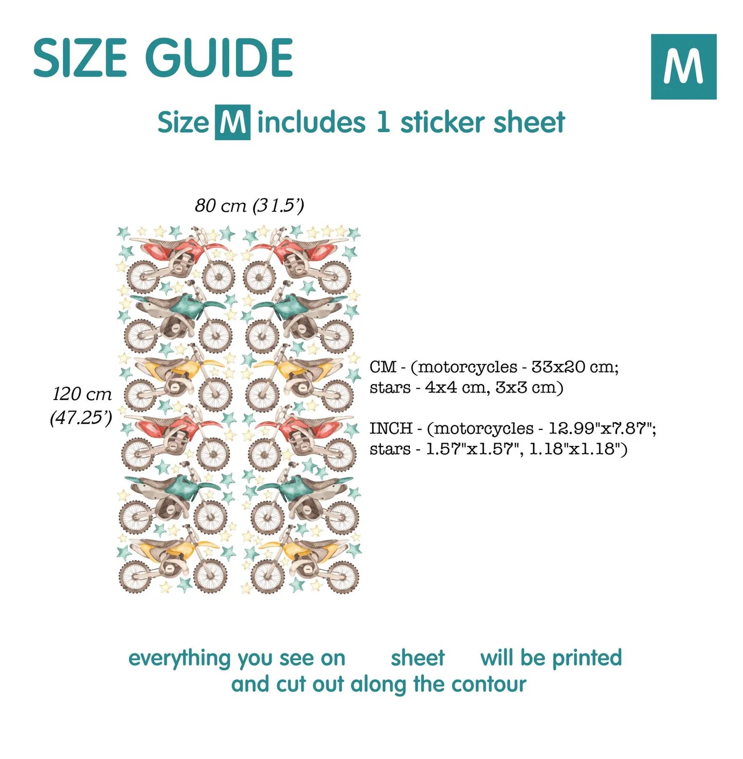 Motorcycle Wall Decals 4.2