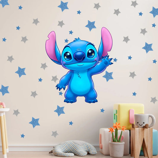 Stitch wall Decal 1.63