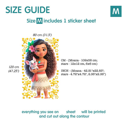 Princess Wall Decals 1.71