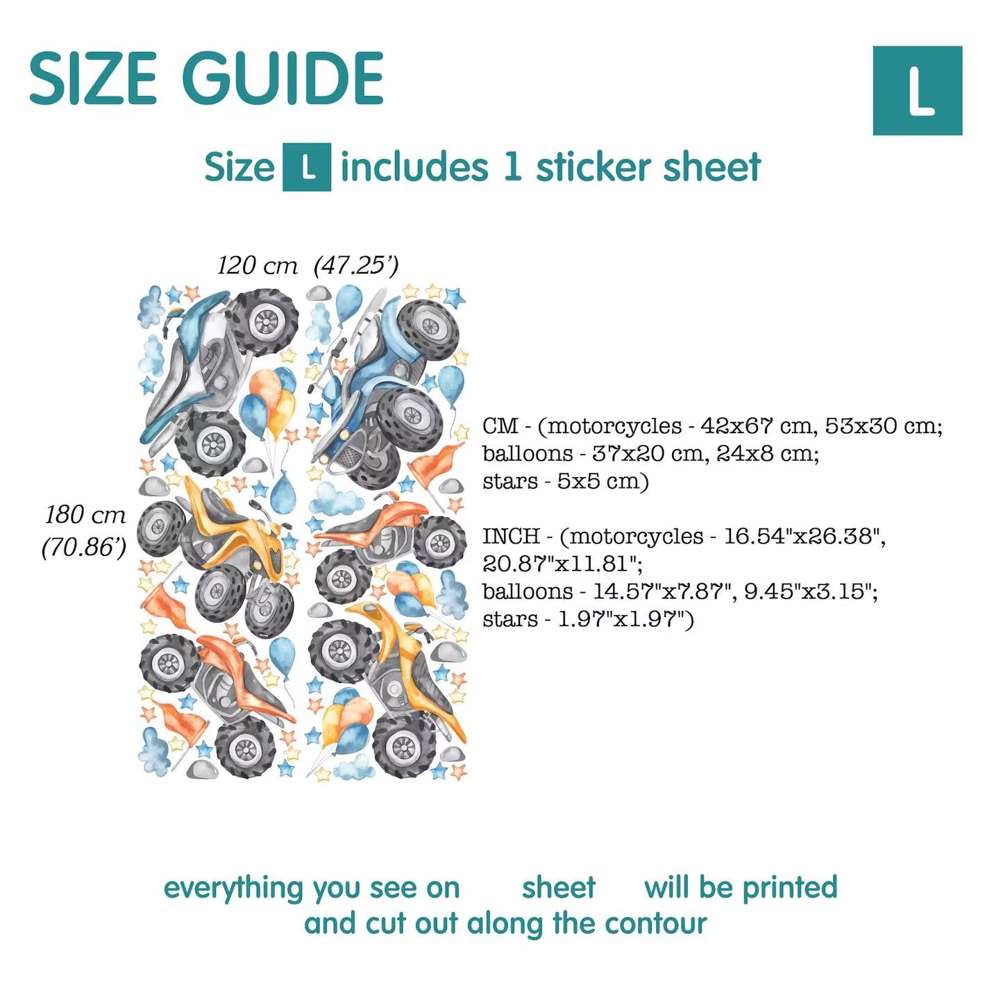 Motorcycle Wall Decals 4.1