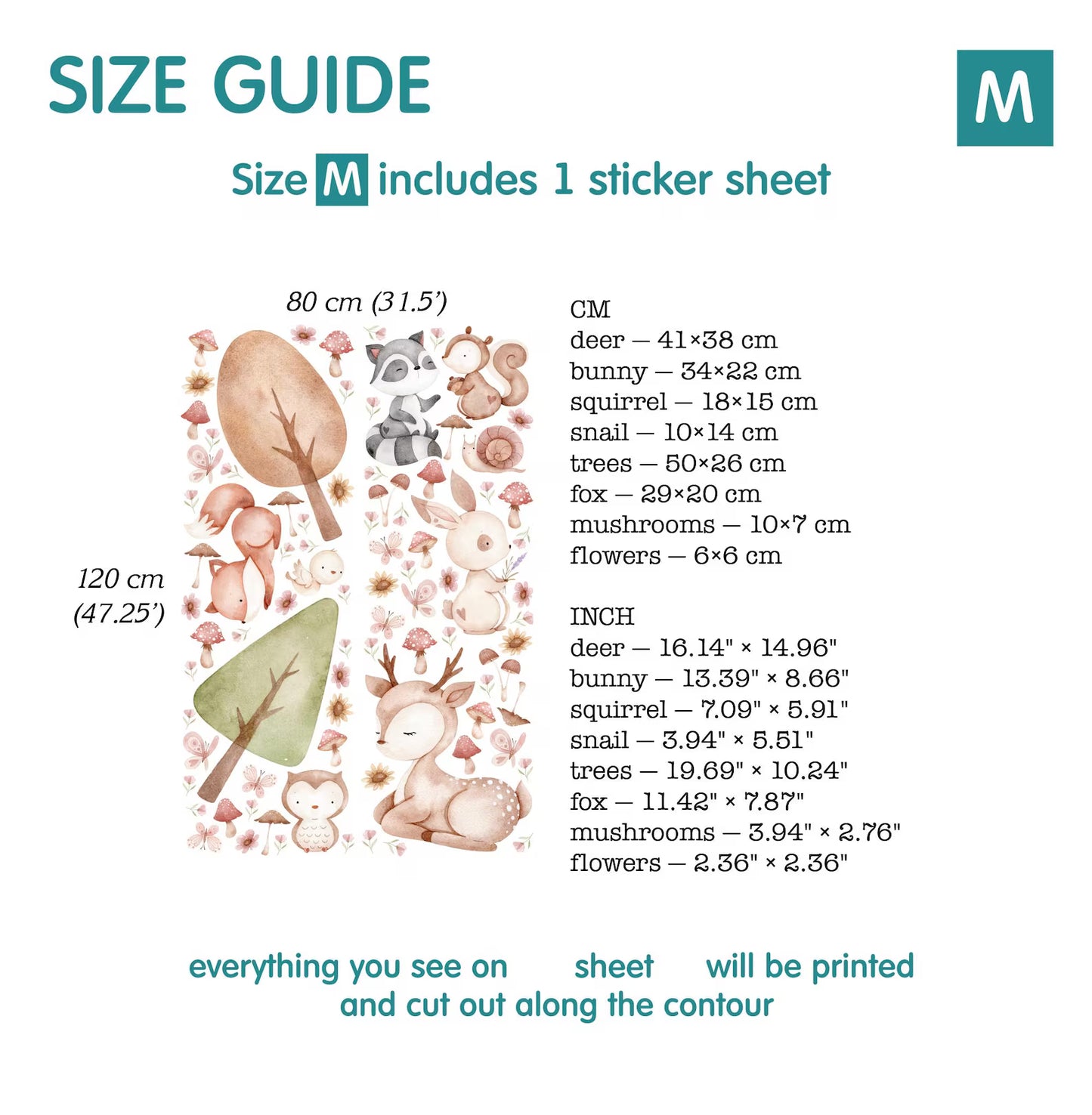 Deer Wall Decals 4.11