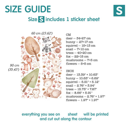 Deer Wall Decals 4.11
