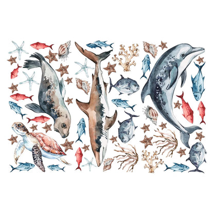 Ocean Wall Decals
