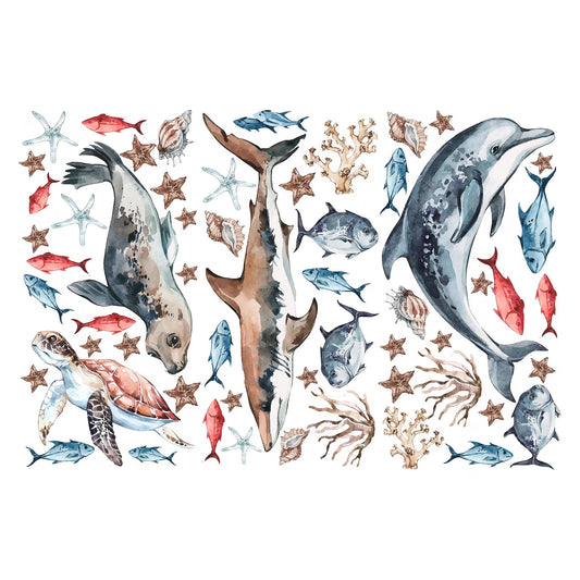 Ocean Wall Decals