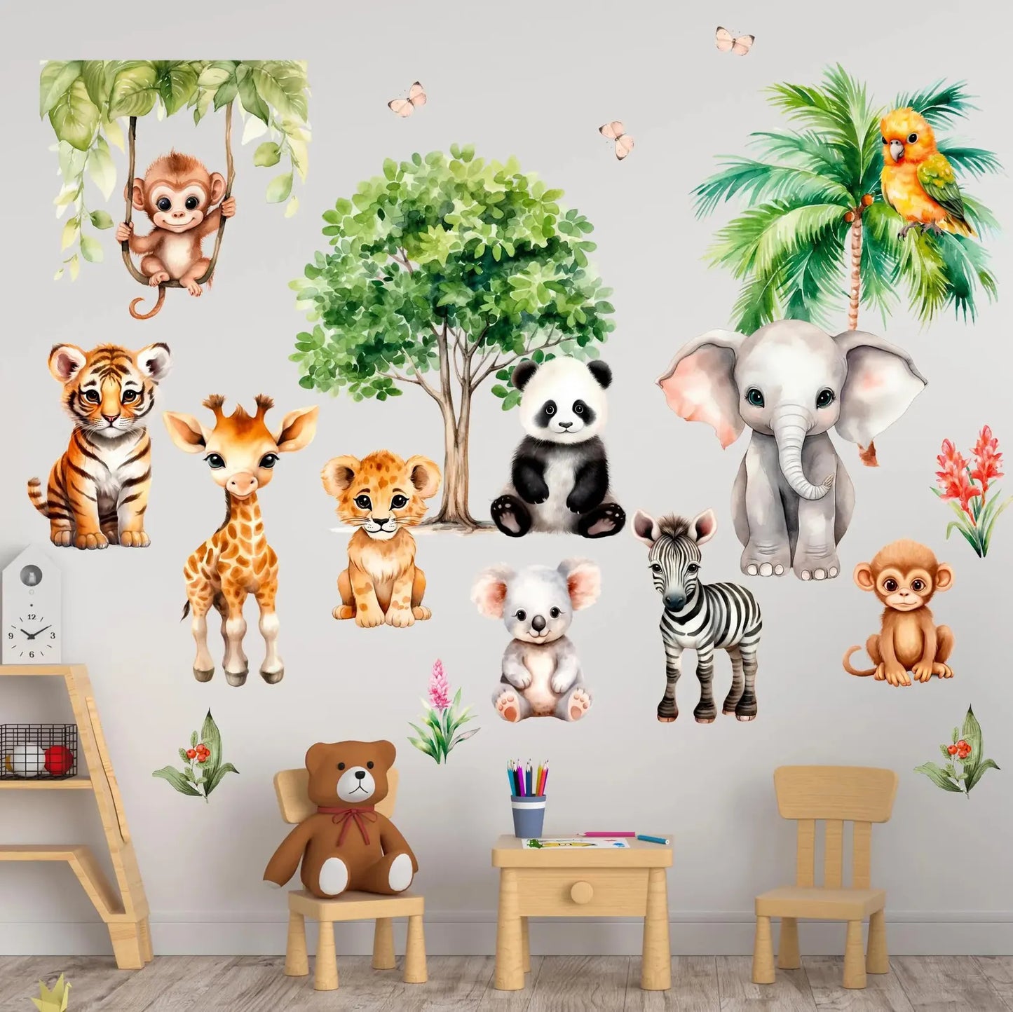Savanna animals Wall Decals 3.0