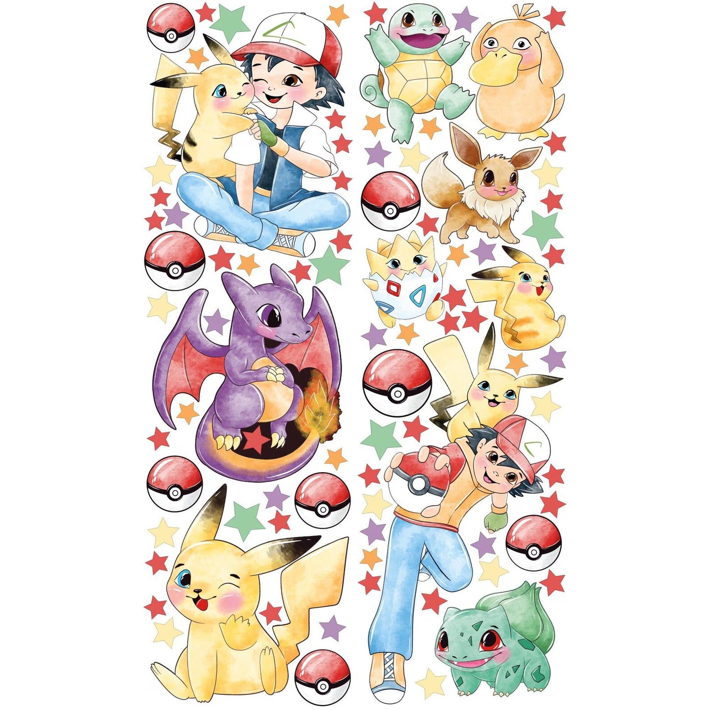 pikachu Wall Decal 11.77