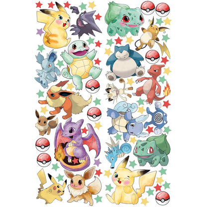 pikachu Wall Decal 11.75