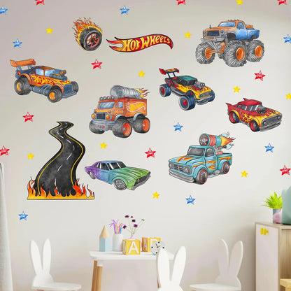 Monster Trucks Cars Wall Decal 16.11
