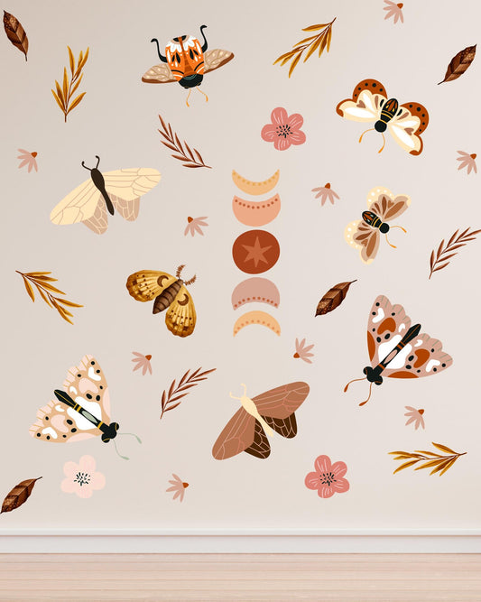 Boho Butterfly Wall Decals
