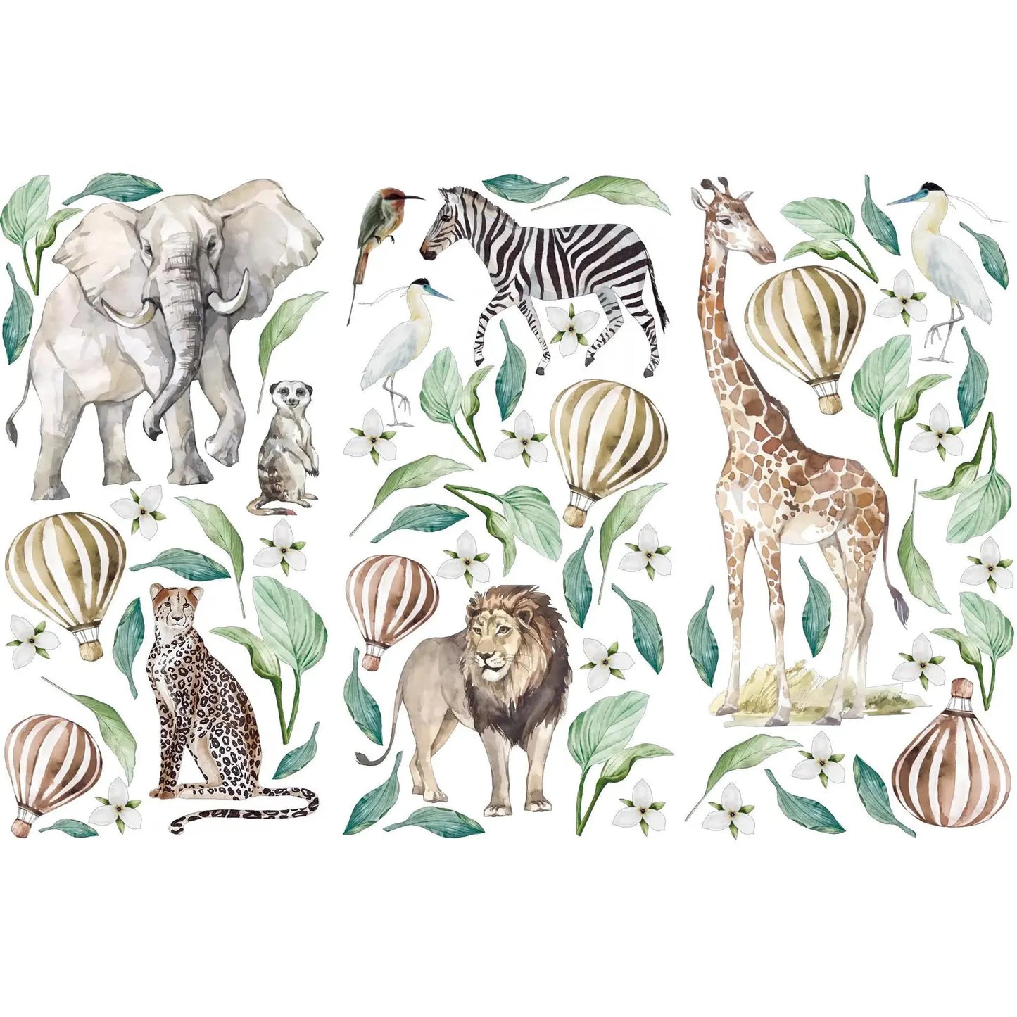 Africa Wall Decals 14.6