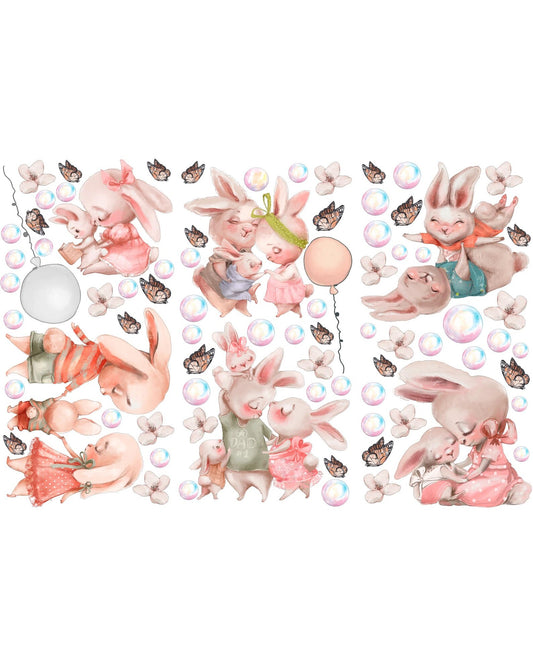 Bunnies  Wall Decals 11.12