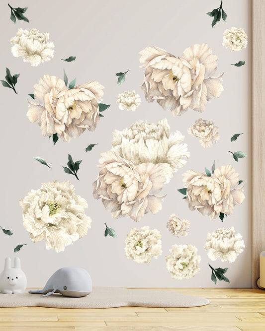 Peony Wall Decals 6.4