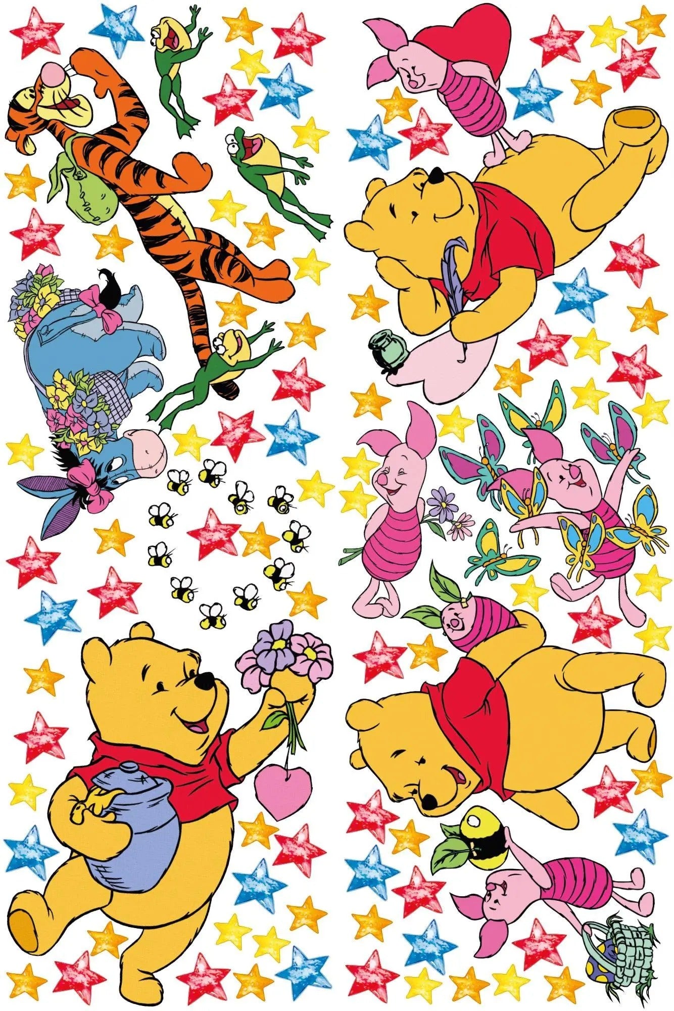 Winnie Pooh Wall Decal 3.6