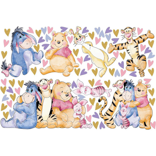 Winnie Pooh Friends  Wall Decal 8.6