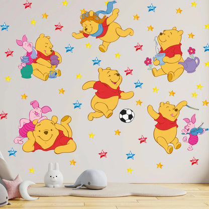 Winnie Pooh Wall Decal 3.5
