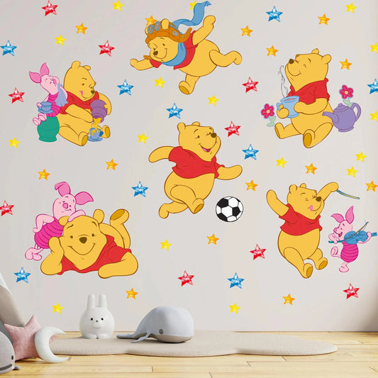 Winnie Pooh Wall Decal 3.5
