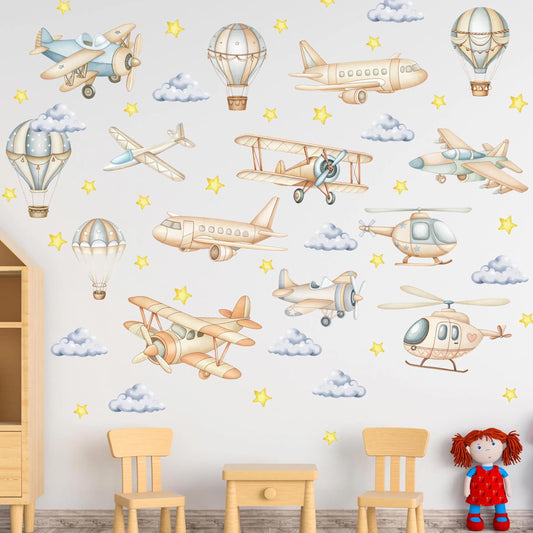 Airplane Wall Decal 1.9