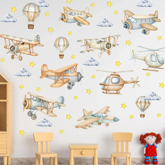 Airplane Wall Decal 1.10