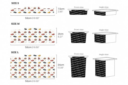 Lightning McQueen Trofast Stickers Peel and Stick