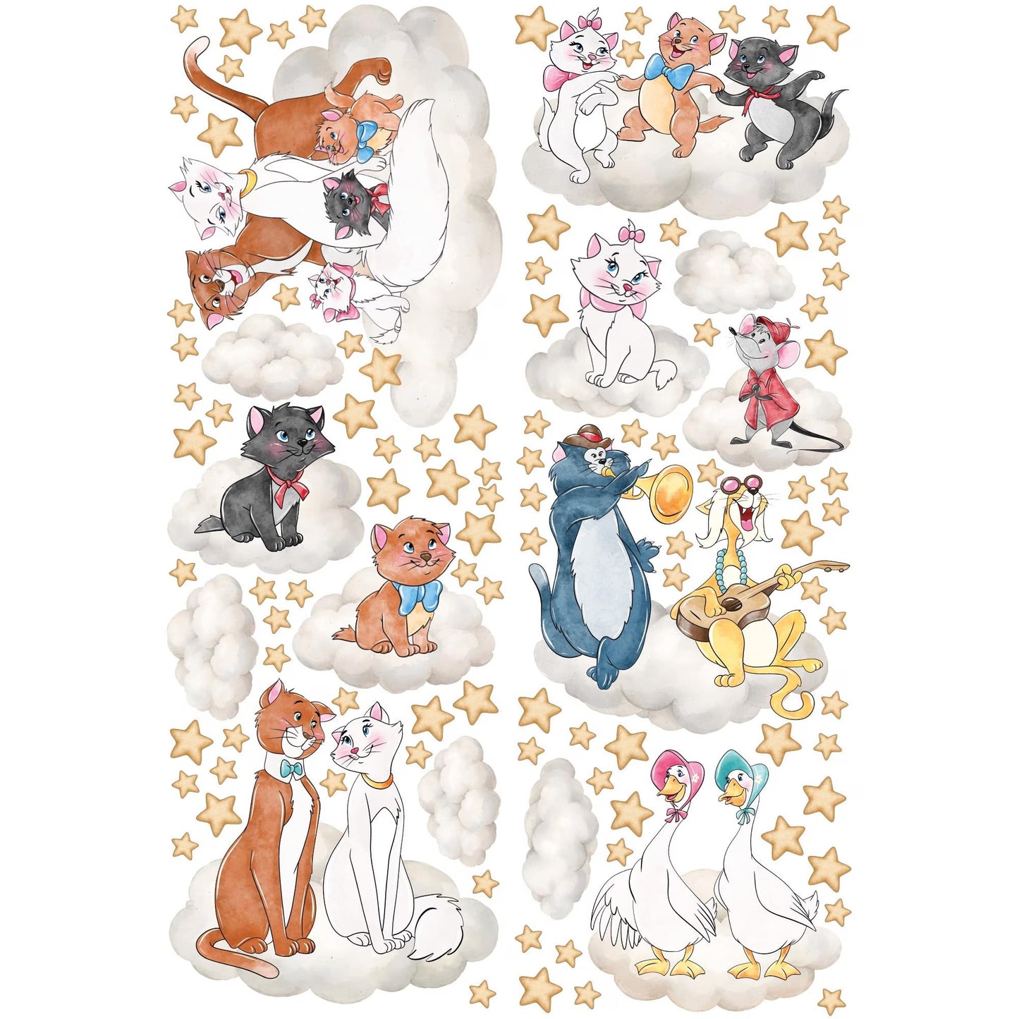 Aristocats Wall Decals