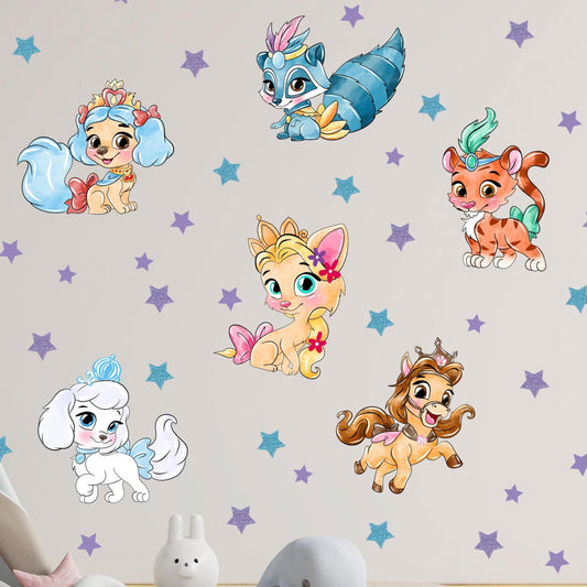 Princess Pets Wall Decals