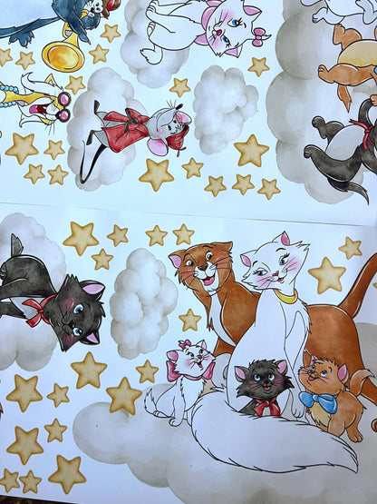 Aristocats Wall Decals