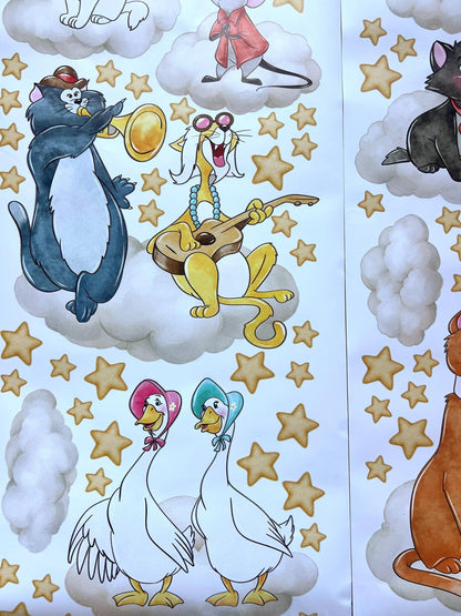 Aristocats Wall Decals