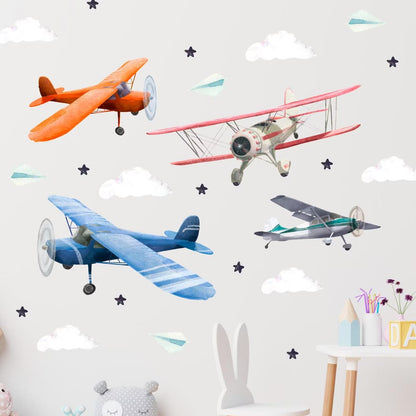 Airplane Wall Decal 1.11