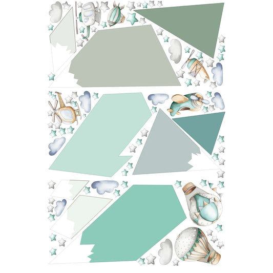Mountains Wall Decals 77.4
