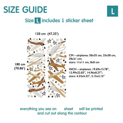Airplane Wall Decals 31.17