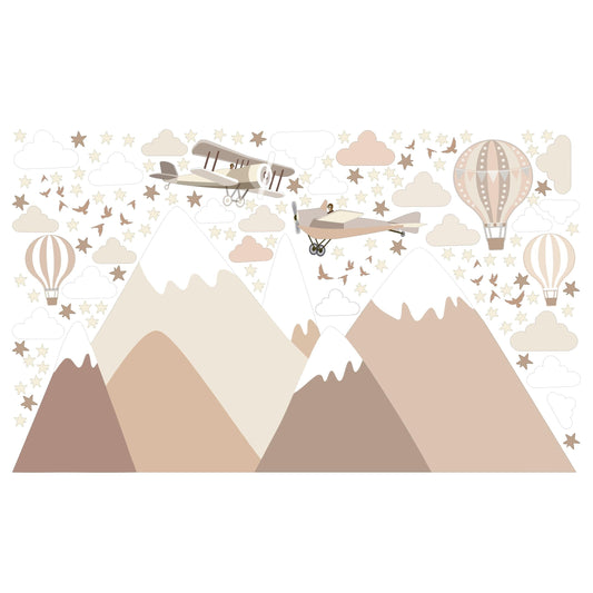 Mountains Wall Decals 61.0