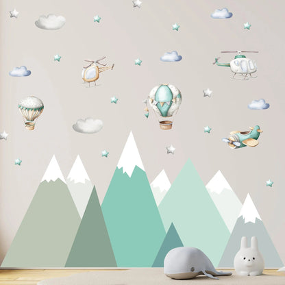 Mountains Wall Decals 77.4