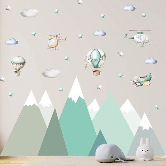 Mountains Wall Decals 77.4
