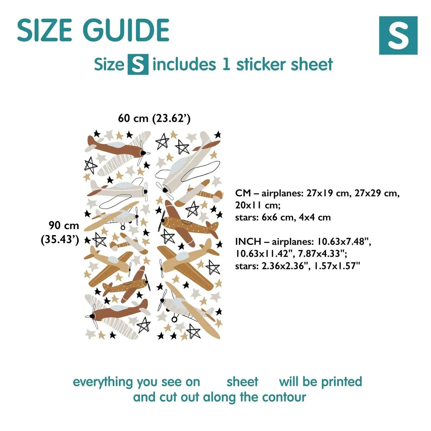 Airplane Wall Decals 31.17