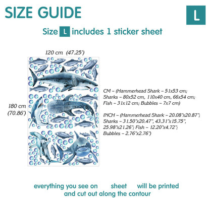 Sharks Wall Decals
