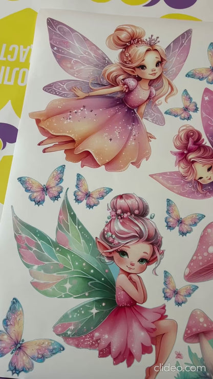 Fairies Wall decals 4.0