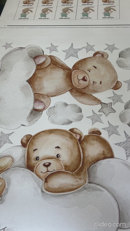 Bears Wall Decals 6.0