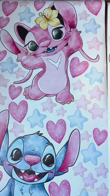 Stitch Wall decals