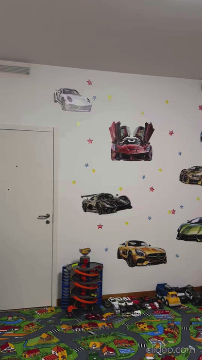 Cars Wall Decals 11.8